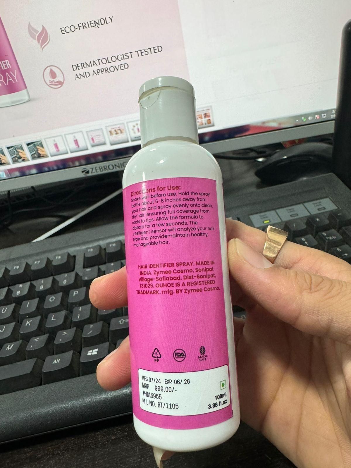 HairMark™ Precision Hair Identifier Spray (100ml)