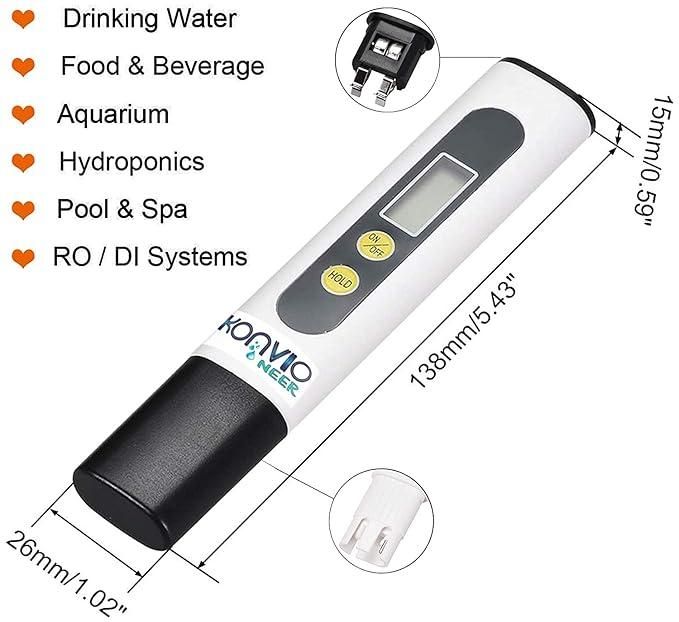 PureCheck™ Water Quality Testing Meter