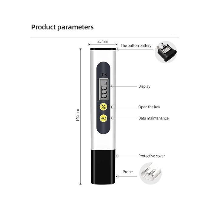 PureCheck™ Water Quality Testing Meter